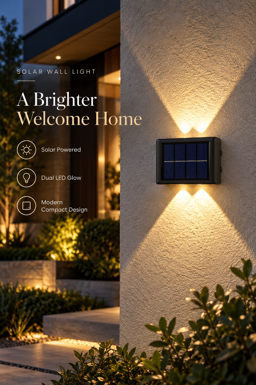 Outdoor Waterproof wall mount light