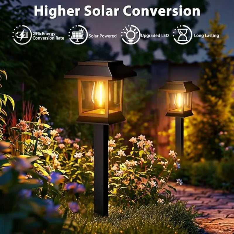 Outdoor Garden Retro Solar Waterproof Signs for Courtyard Solar Lights Landscape Grassland Corridors