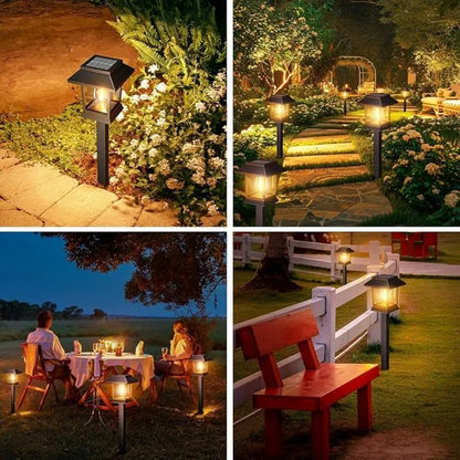 Outdoor Garden Retro Solar Waterproof Signs for Courtyard Solar Lights Landscape Grassland Corridors
