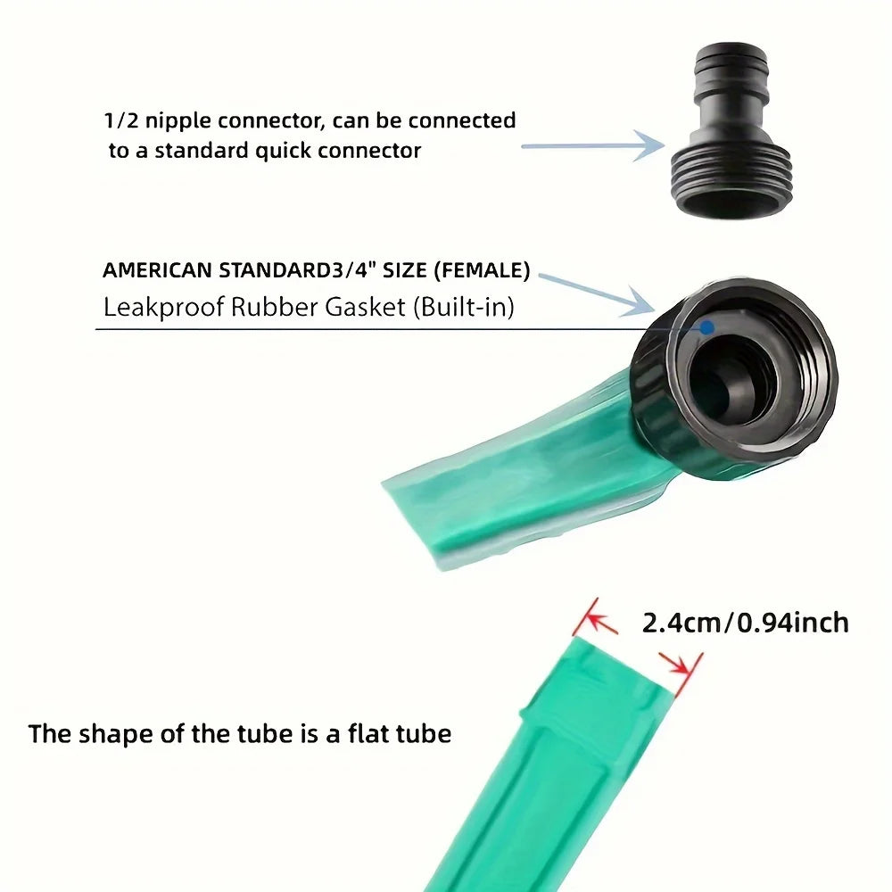 Hose Fine Spray with Garden Lawn Infiltration Hose Garden Lawn Irrigation Drip Irrigation Cooling Sprinkler Belt Water Sprinkler